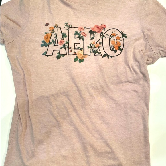 Peach Aeropostale Shirt - Picture 1 of 1